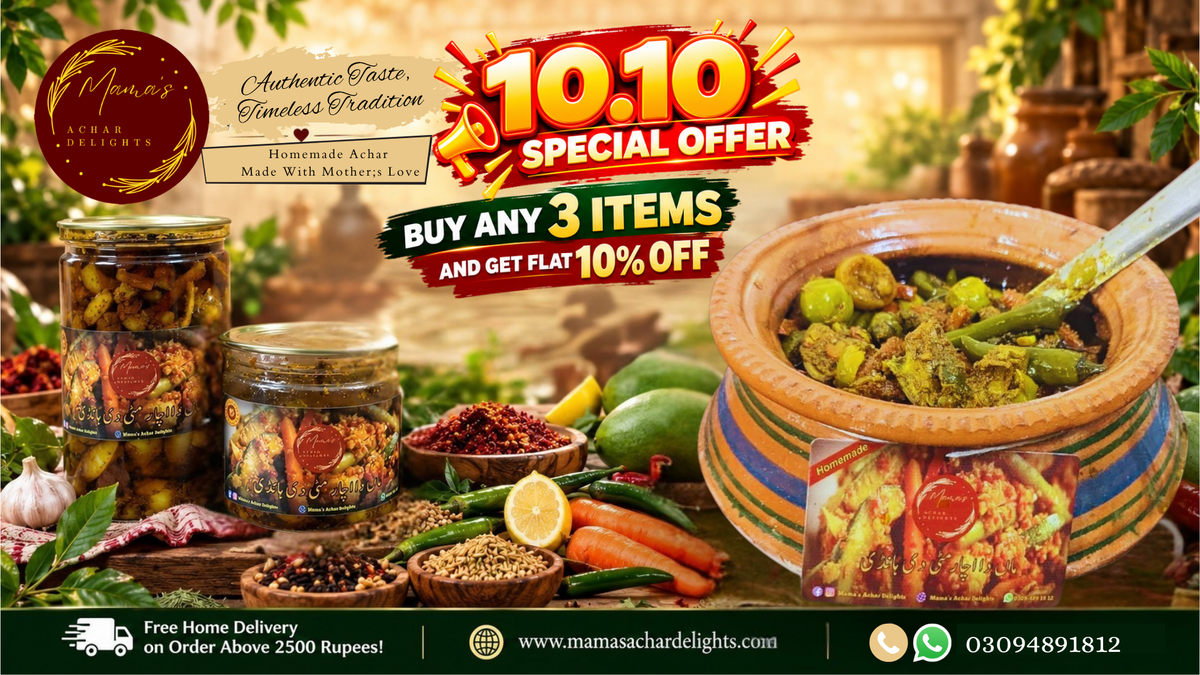 10.10 OFFER COLLECTION (Buy any 3 Get Flat 10% OFF)