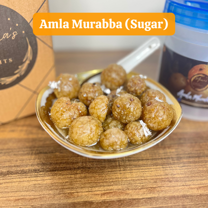 HOMEMADE AMLA MURABBA IN JAR BOX