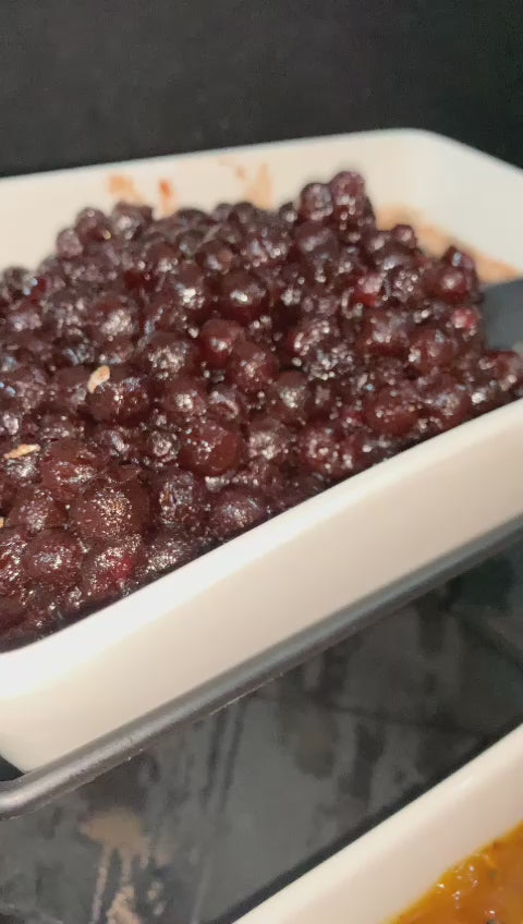 Homemade Falsa Chutney In Jar Box