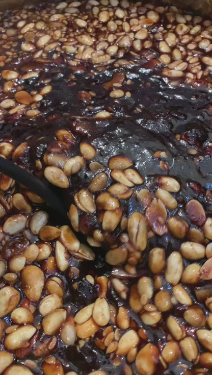 Homemade Alu Bukhara Chutney In Jar Box